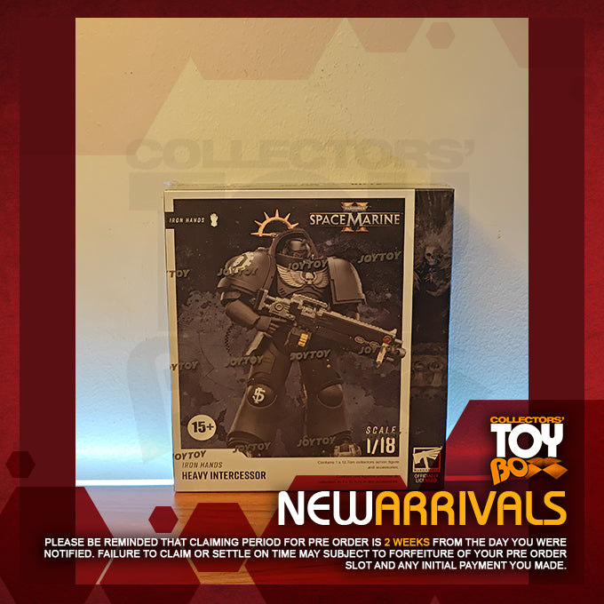 Joytoy 1/18 Warhammer Spacemarine 2 Iron Hands Heavy Intercessors