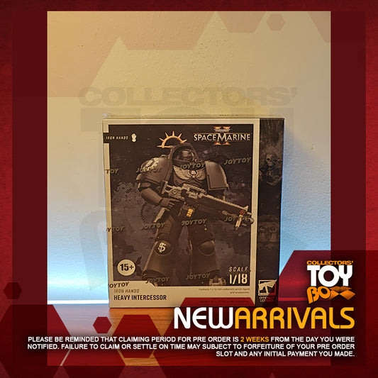 Joytoy 1/18 Warhammer Spacemarine 2 Iron Hands Heavy Intercessors