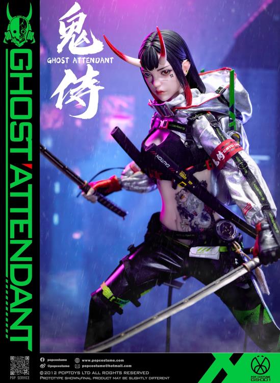 Pop Costume 1/6 GS-001 Ghost Attendant