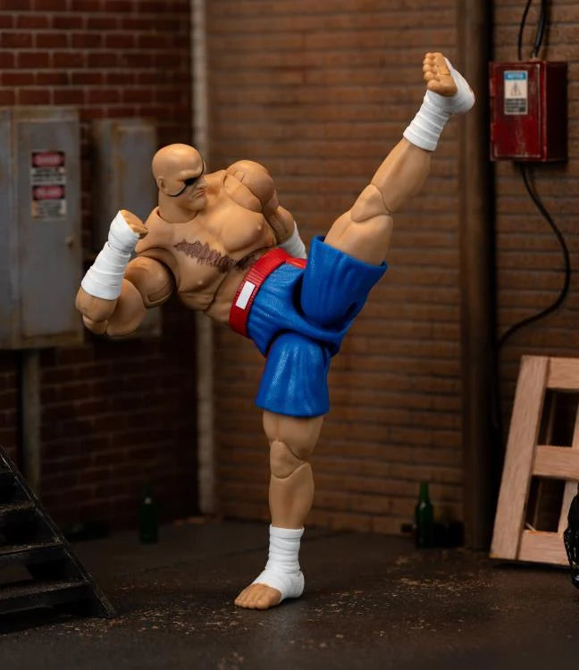Jada Toys 1/12 Ultra Street Fighter II: The Final Challengers - Sagat