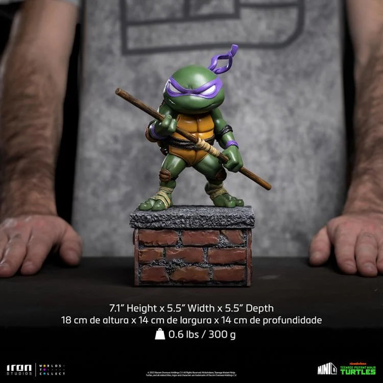 Iron Studios Mini Co Nickelodeon Teenage Mutant Ninja Turtles (Michelangelo, Leonardo, Donatello, Raphael) [SDCC PX]