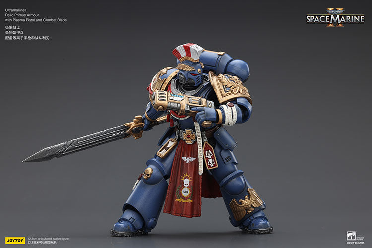 Joytoy 1/18 Warhammer 40k Space Marine Ultramarines - Relic Primus Armour