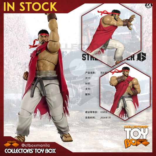 52Toys 1/12 Street Fighter 6 - Ryu