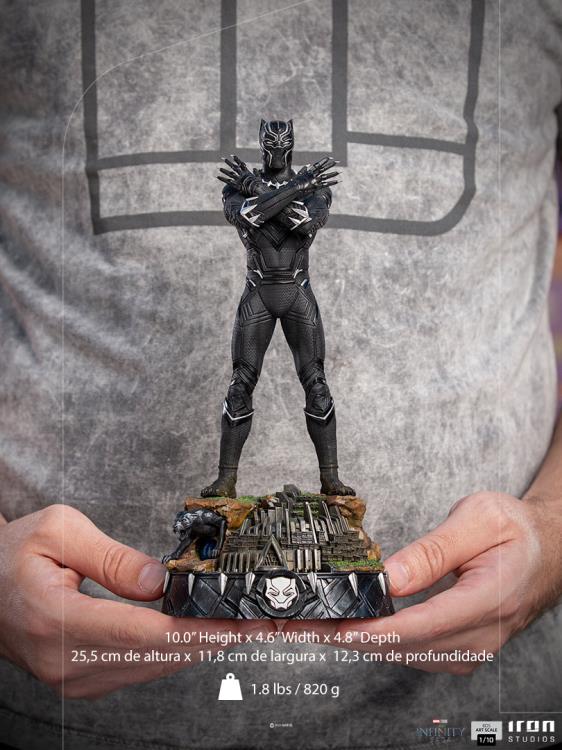 Iron Studios Deluxe Art Scale 1/10 Marvel Infinity Saga - Black Panther