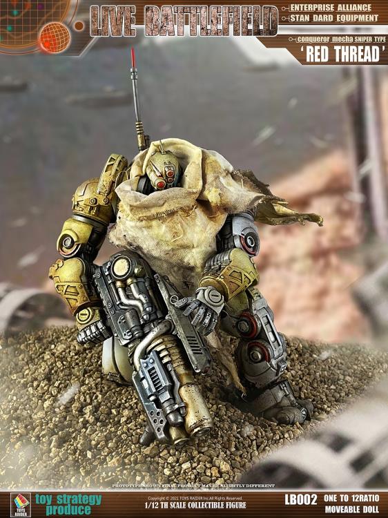 Toys Raider 1/12 Live Battlefield Conqueror Mecha Three Aircraft Formation