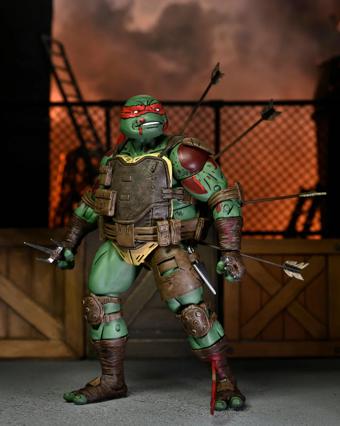 Neca Ultimate Teenage Mutant Ninja Turtles First to Fall Raphael