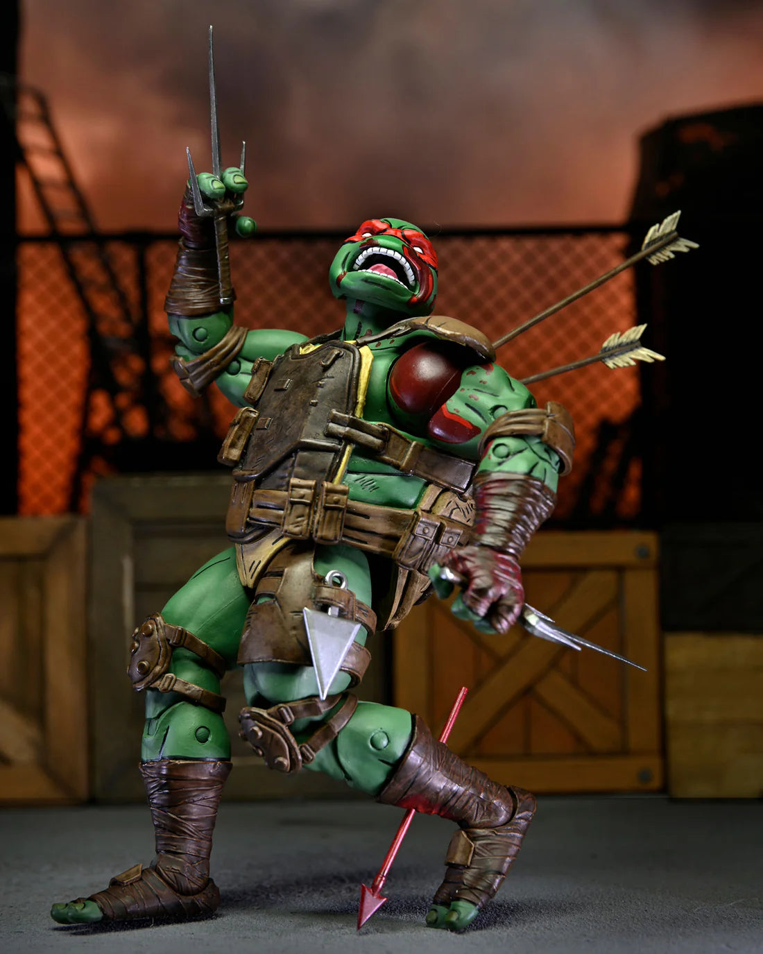 Neca Ultimate Teenage Mutant Ninja Turtles First to Fall Raphael