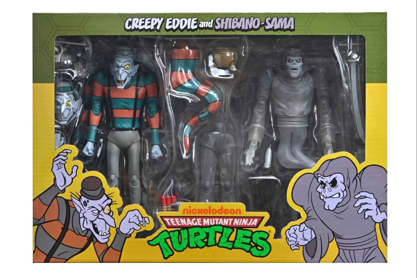 Neca Ultimate Teenage Mutant Ninja Turtles Creepy Eddie & Shibano-Sama 2Pack