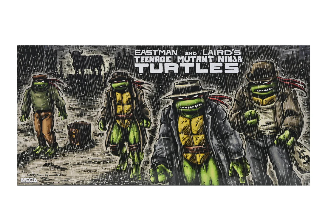 Neca Ultimate Teenage Mutant Ninja Turtles Mirage Comics - Gangster Turtles 4 Pack