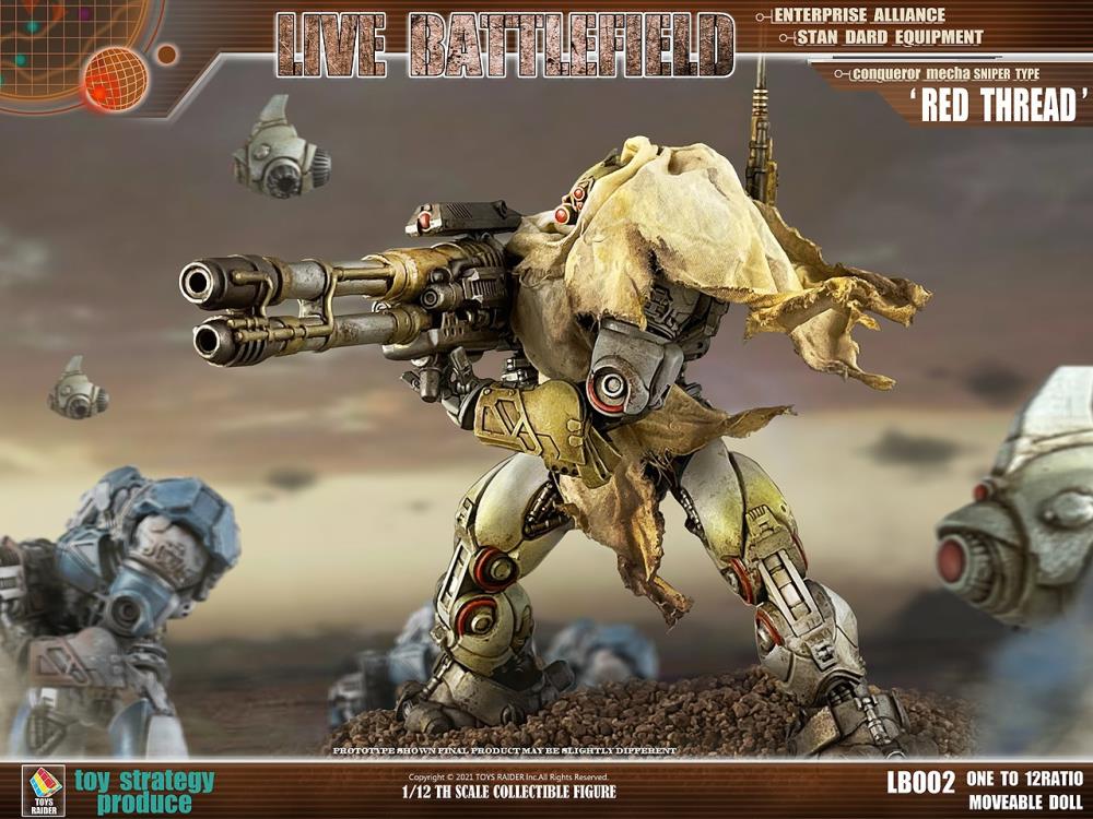 Toys Raider 1/12 Live Battlefield Conqueror Mecha Three Aircraft Formation
