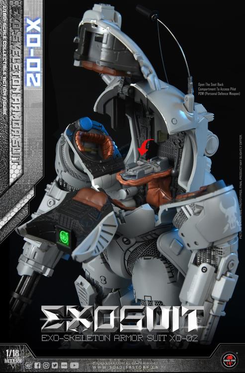 Soldier Story 1/18 EXO - XO-02 Skeleton Armor Suit