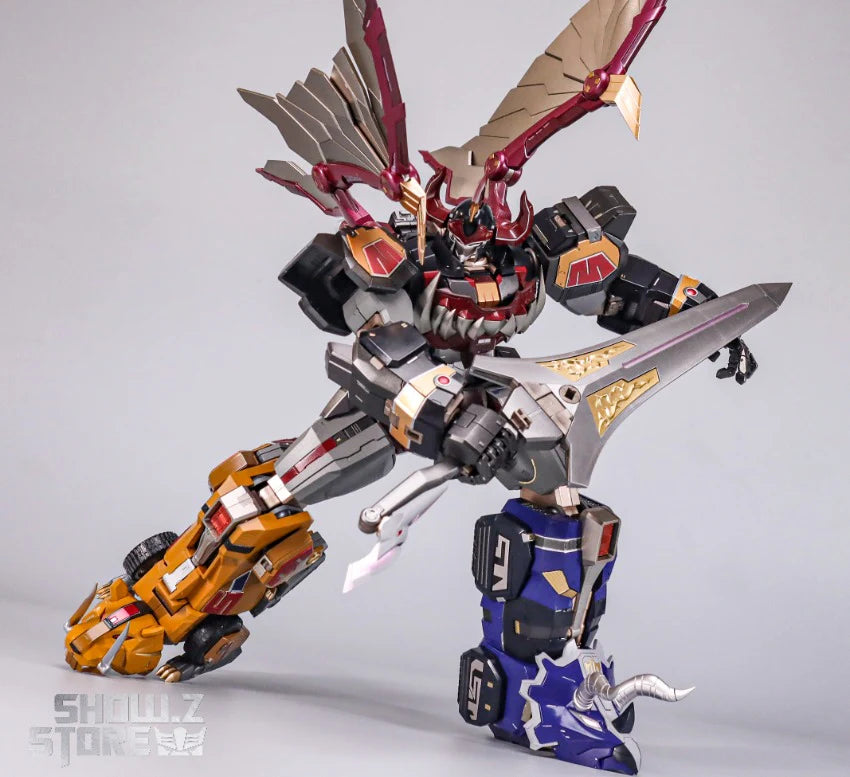 Exploding Model Mighty Morphin Power Rangers Megazord ZL-01 Mythical Beast Combined