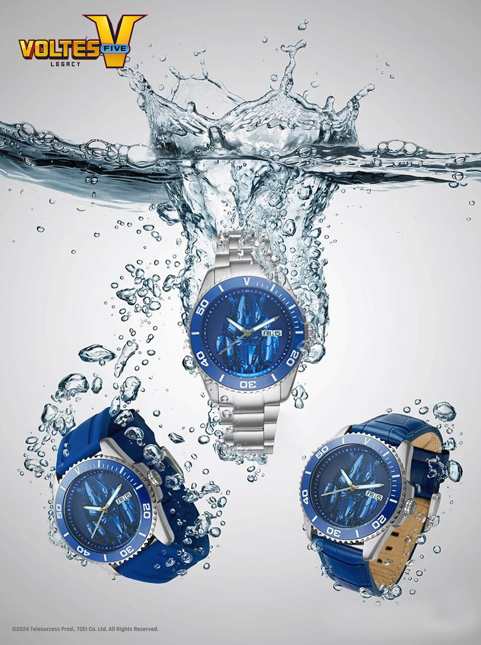 Voltes V Legacy Collector's Watch Blue Edition