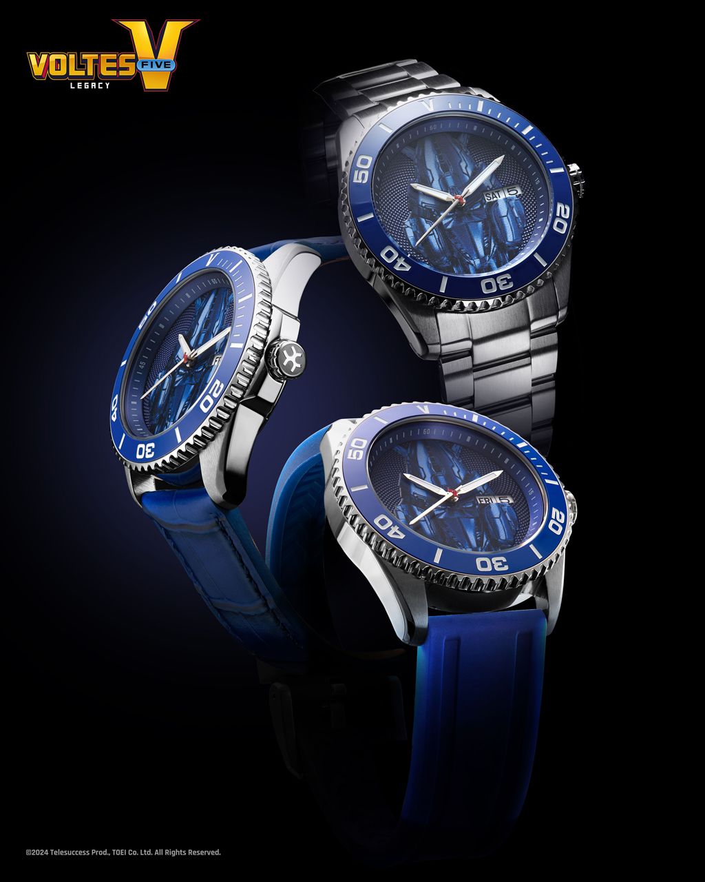 Voltes V Legacy Collector's Watch Blue Edition