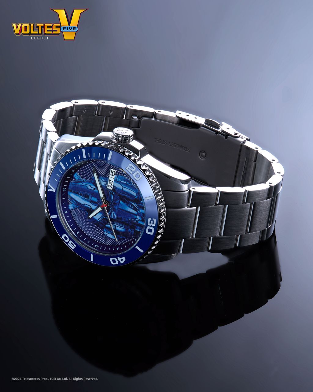 Voltes V Legacy Collector's Watch Blue Edition