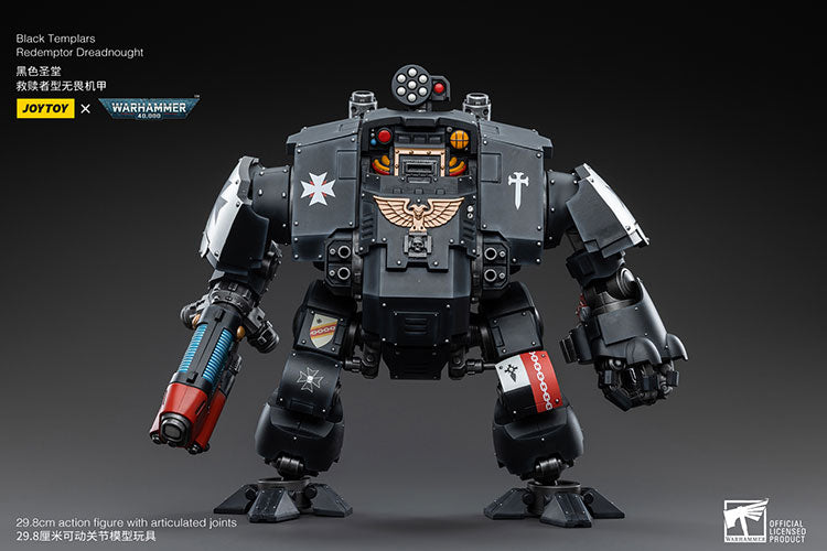 Joytoy 1/18 Warhammer 40K Black Templars - Redemptor Dreadnought (2025)