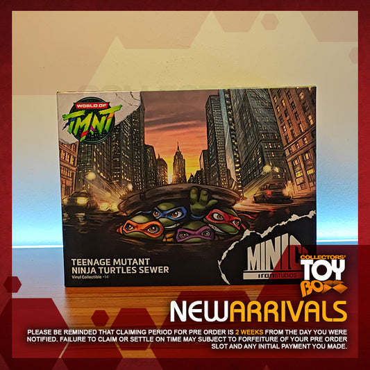 Iron Studios Mini Co Teenage Mutant Ninja Turtles Sewer Entertainment Earth Exclusive