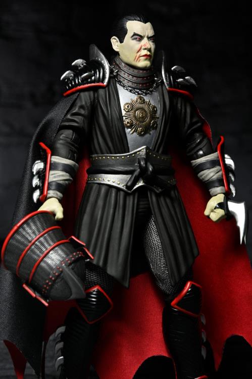 Neca Ultimate Universal Monsters x Teenage Mutant Ninja Turtles - Shredder as Dracula (Classic Colors)