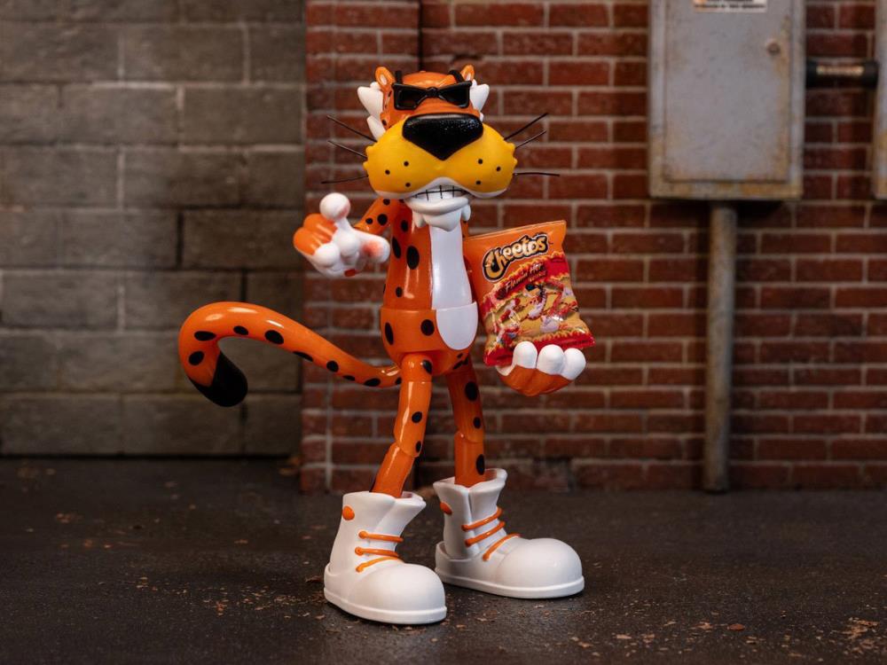 Jada Toys Cheetos Flamin' Hot Crunchy - Chester Cheetah (Glow in the Dark)