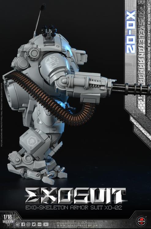 Soldier Story 1/18 EXO - XO-02 Skeleton Armor Suit