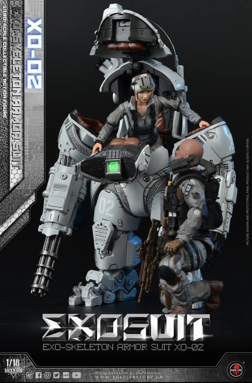 Soldier Story 1/18 EXO - XO-02 Skeleton Armor Suit