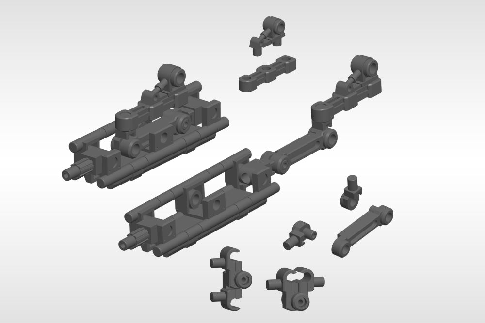 Kotobukiya MSG Mecha Supply 01 Flexible Arms Type A [Model Kit]