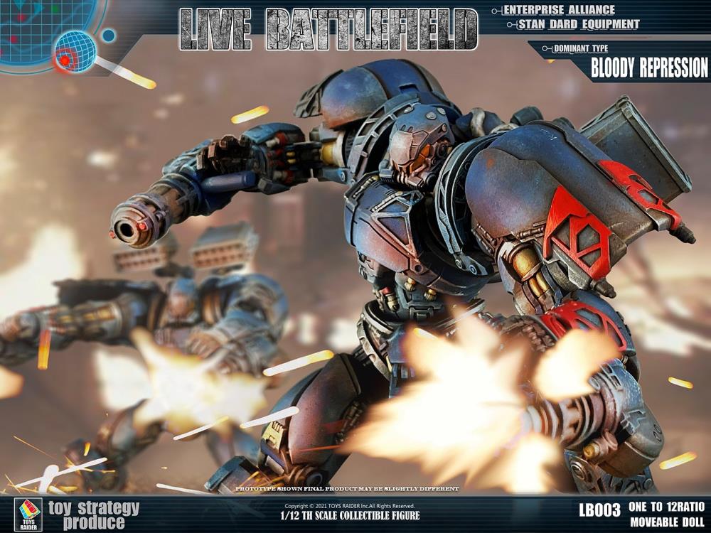 Toys Raider 1/12 Live Battlefield Conqueror Mecha Three Aircraft Formation
