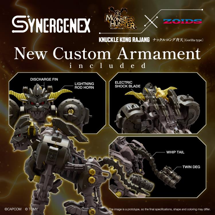 Takara Tomy Zoids x Monster Hunter - Knuckle Kong Rajang