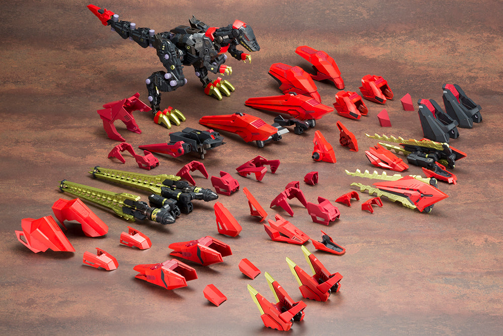 Kotobukiya HMM ZOIDS EZ-049 Sturm Tyrann Berserk Unit Set [Model Kit]