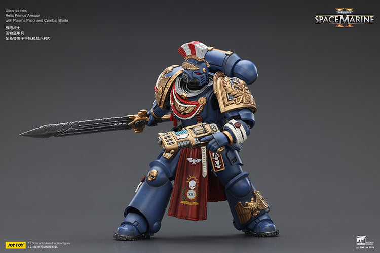Joytoy 1/18 Warhammer 40k Space Marine Ultramarines - Relic Primus Armour