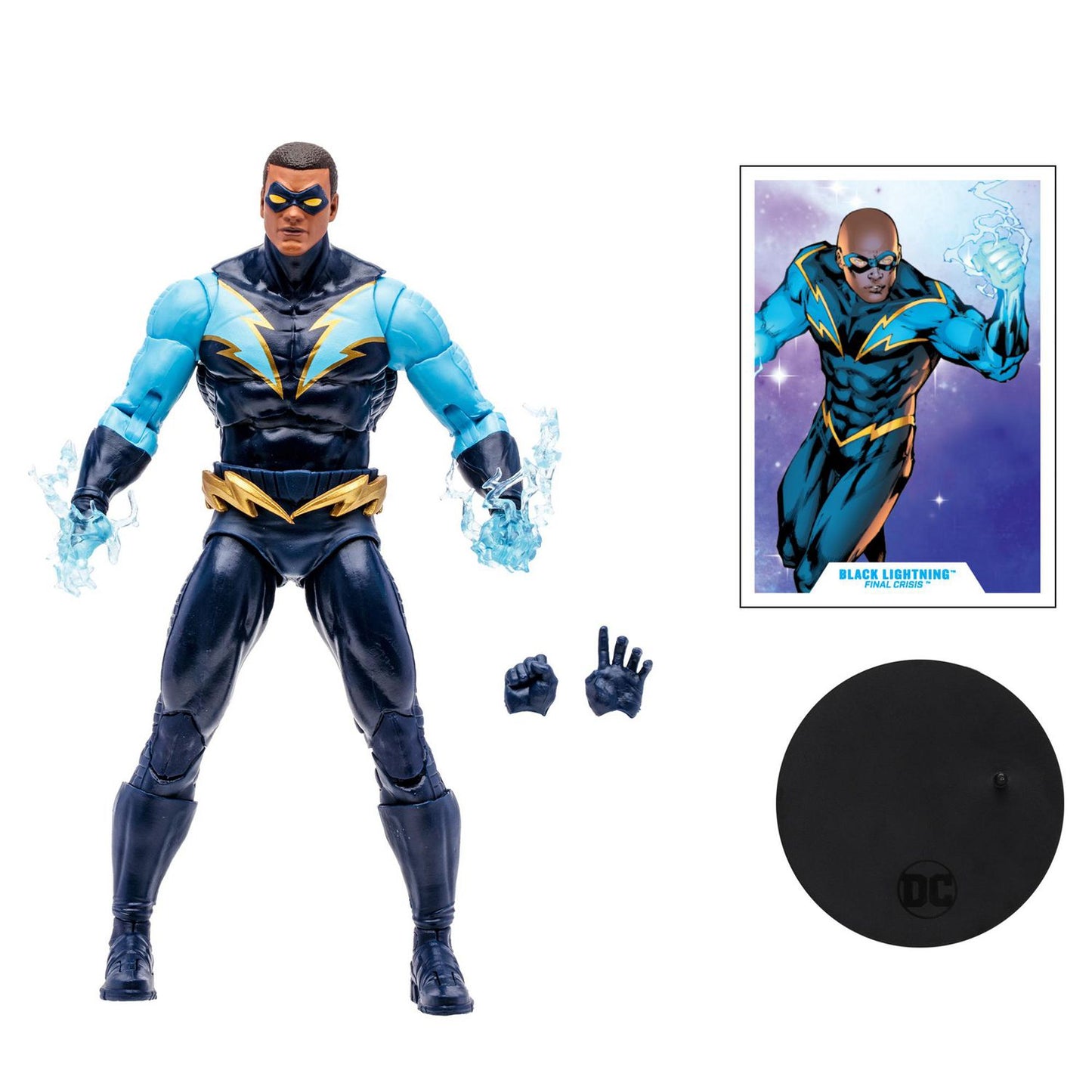 McFarlane Toys DC Final Crisis - Black Lightning [Gold Label]