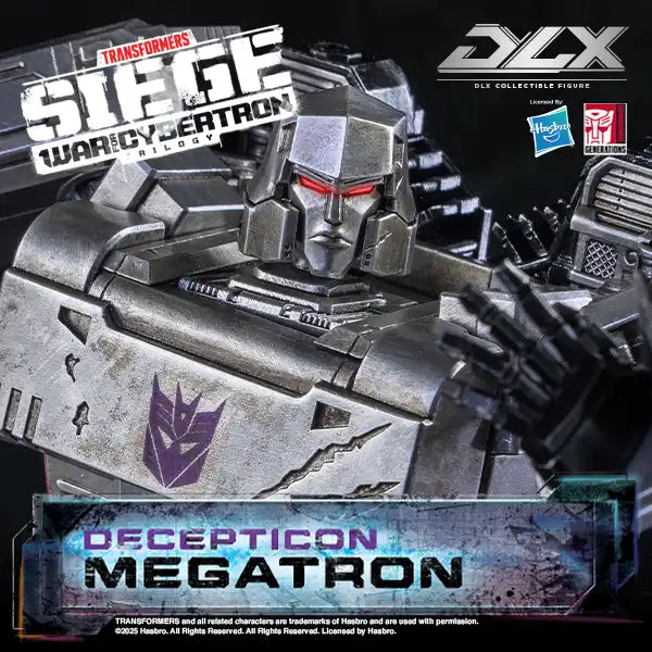 Threezero DLX Transformers Siege War for Cybertron - Megatron