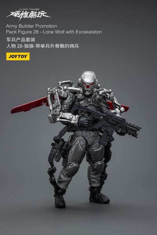 Joytoy 1/18 Army Builder Promotion Pack Figure 28 - Lone Wolf with Exoskeleton