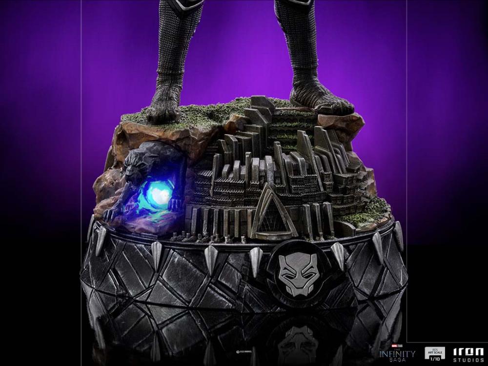 Iron Studios Deluxe Art Scale 1/10 Marvel Infinity Saga - Black Panther