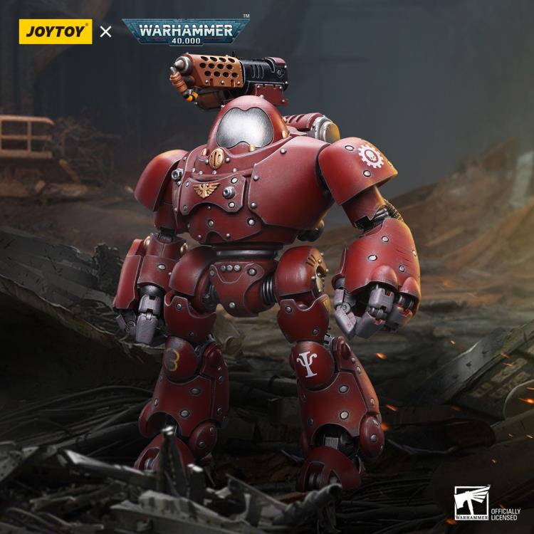 Joytoy 1/18 Warhammer 40k Adeptus Mechanicus Kastelan Robot with Incendine Combustor