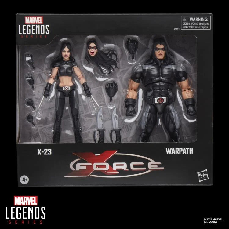 Marvel Legends X-Force X-23 and Warpath 2 Pack