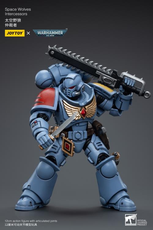 Joytoy 1/18 Warhammer 40K Space Wolves Intercessors with Bolt Rifle (2025)