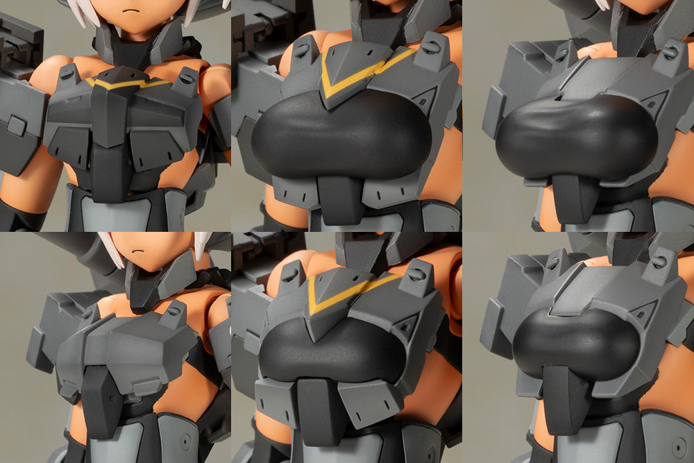 Kotobukiya Frame Arms Girl - Gourai-Kai (Black) with FGM148 Type Anti-tank Missile [Model Kit]