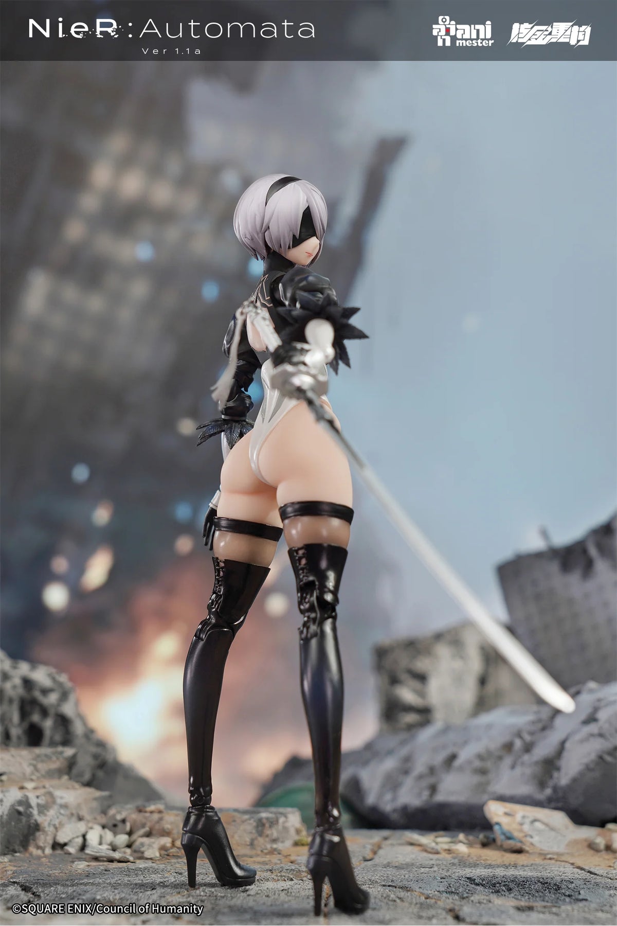 Animester Nuclear Gold Reconstruction 1/9 Nier Automata Ver 1.1a - 2B