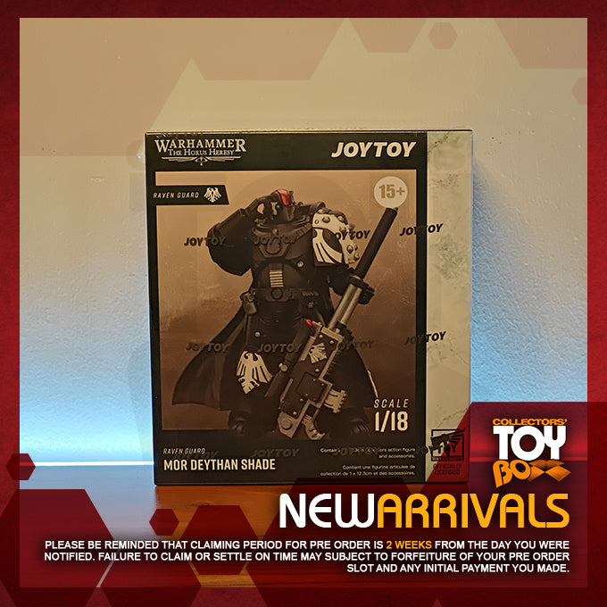 Joytoy 1/18 Warhammer The Horus Heresy Raven Guard - Mor Deythan Shade with Nemesis bolt rifle