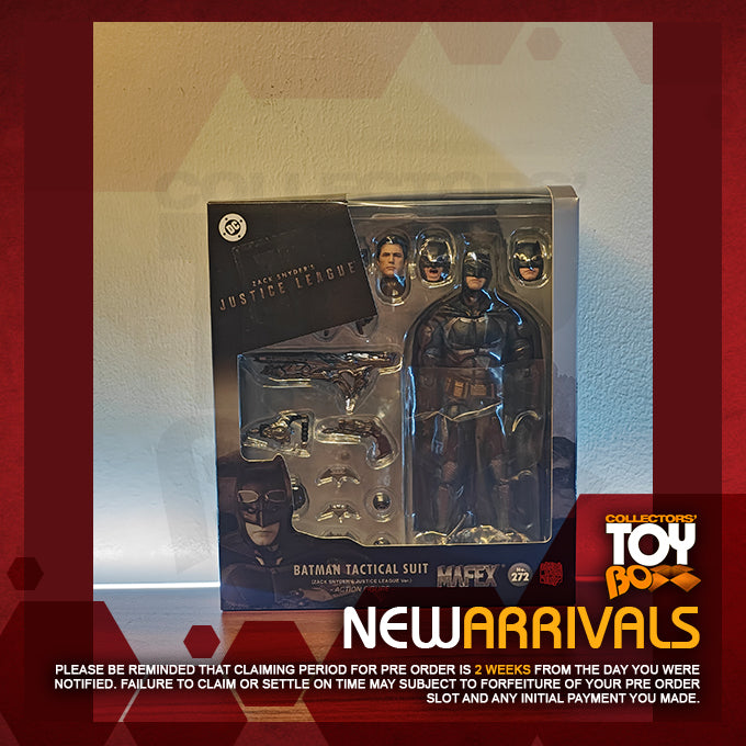 Mafex DC Zack Snyder's Justice League Tactical Suit Batman