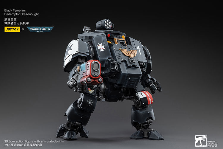 Joytoy 1/18 Warhammer 40K Black Templars - Redemptor Dreadnought (2025)