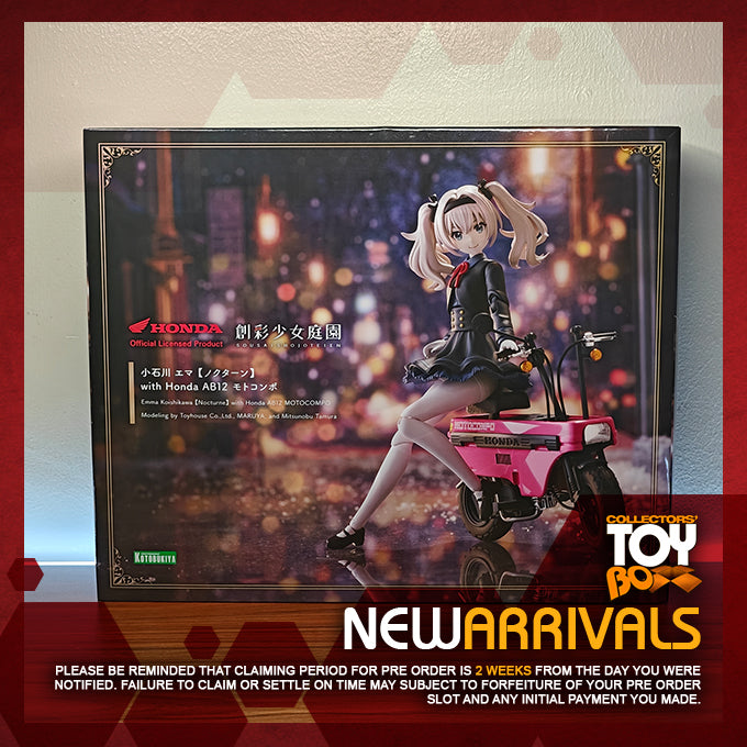 Kotobukiya Sousai Shojo Teien - Emma Koishikawa [Nocturne] with Honda AB12 Motocompo [Model Kit]