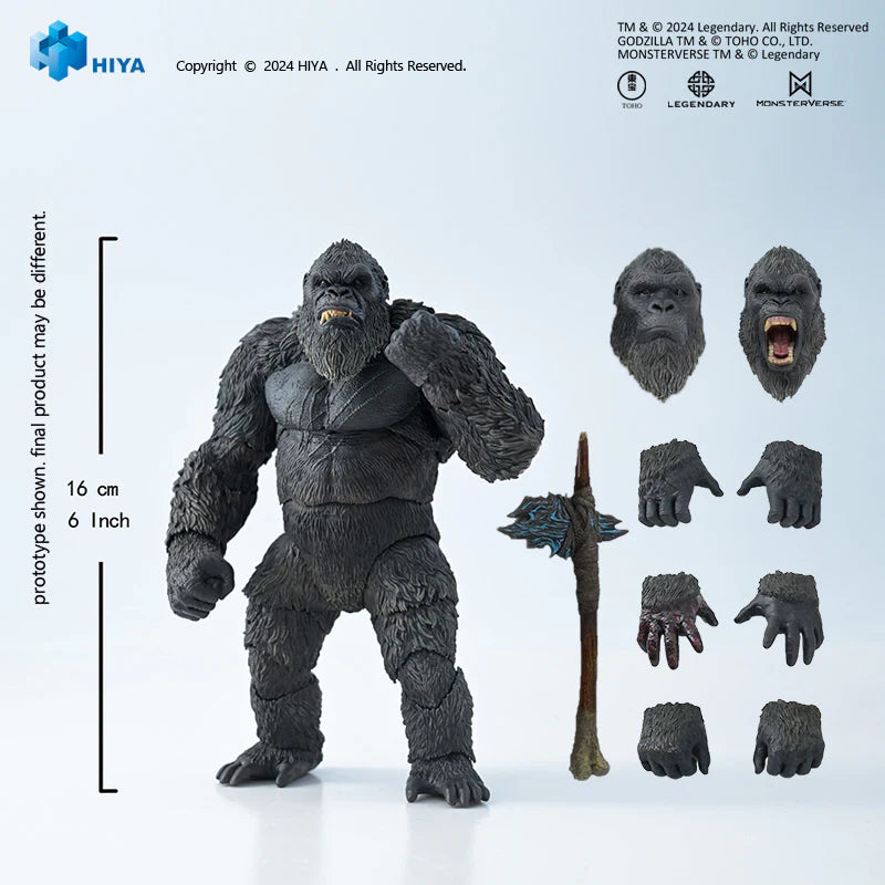 Hiya Toys Exquisite Basic Godzilla x Kong The New Empire - Kong