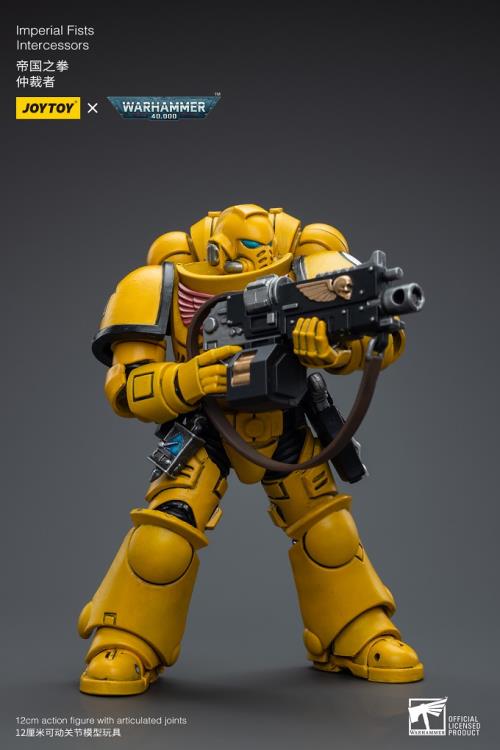 Joytoy 1/18 Warhammer 40K Imperial Fists Intercessors with Auto Bolt Rifle (2025)
