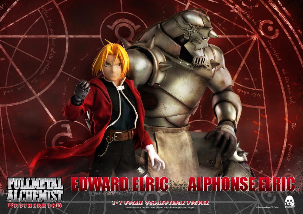 Threezero FigZero 1/6 Fullmetal Alchemist Brotherhood - Edward Elric & Alphonse Elric Twin-Pack