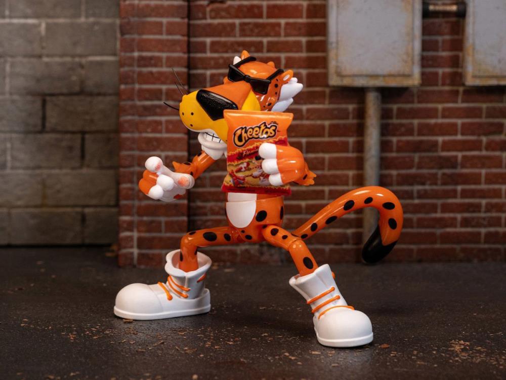 Jada Toys Cheetos Flamin' Hot Crunchy - Chester Cheetah (Glow in the Dark)