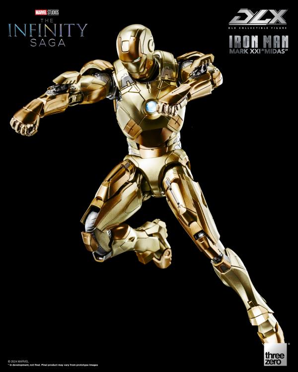Threezero DLX Marvel Infinity Saga - Iron Man Mark 21 Midas