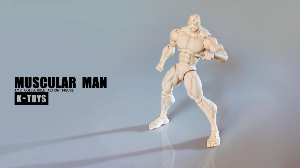 Ktoys 1/12 Muscular Male Body