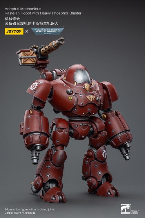 Joytoy 1/18 Warhammer 40K Adeptus Mechanicus Kastelan Robot with Heavy Phosphor Blaster